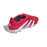 adidas Predator Pro FT Gras Voetbalschoenen (FG) Rood Wit Zwart