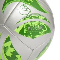 Ballon de football adidas MLS Club taille 5 vert argenté