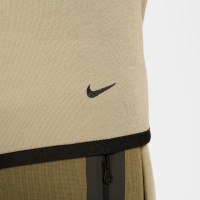 Nike Tech Fleece Sportswear Veste Enfants Marron Clair Noir