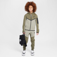 Nike Tech Fleece Sportswear Veste Enfants Marron Clair Noir