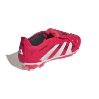 adidas Predator Pro FT Gazon Naturel Gazon Artificiel Chaussures de Foot (MG) Rouge Blanc Noir