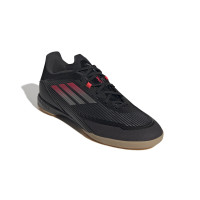 Chaussures de football en salle adidas F50 League (IN) noir rouge argent