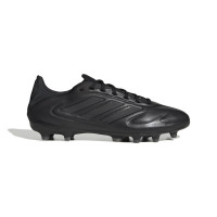 adidas Copa Pure III Pro Gras Voetbalschoenen (FG) Zwart Grijs