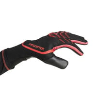 Gants de gardien de but adidas Predator Pro noir rouge