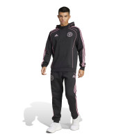 adidas Inter Miami CF Travel Survêtement à Capuche 2025-2026 Noir Rose