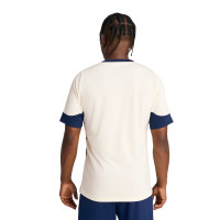 PUMA Portugal Ensemble Training 2025-2026 Blanc Cassé Bleu Foncé Jaune