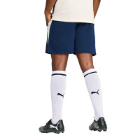 PUMA Portugal Short d'Entraînement 2025-2026 Bleu Foncé Blanc Cassé Jaune