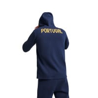 PUMA Portugal Casuals Survêtement Full-Zip 2025-2026 Bleu Foncé Jaune Rouge