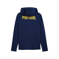 PUMA Portugal Casuals Survêtement Full-Zip 2025-2026 Bleu Foncé Jaune Rouge