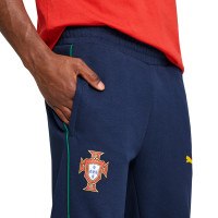 PUMA Portugal Casuals Pantalon d'Entraînement 2025-2026 Bleu Foncé Jaune Rouge