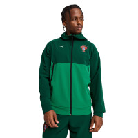 PUMA Portugal Pumatech Veste Woven 2025-2026 Vert Foncé Vert Blanc