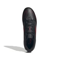 Chaussures de football adidas F50 Club sur gazon et gazon artificiel (MG) noir rouge argenté