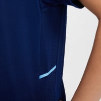 Nike Erling Haaland Academy 25 Maillot d'Entraînement Enfants Bleu Foncé Bleu Clair