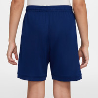 Nike Erling Haaland Academy 25 Short d'Entraînement Enfants Bleu Foncé Bleu Clair