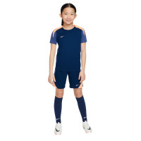 Nike Strike Maillot d'Entraînement Enfants Bleu Foncé Orange