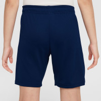 Nike Strike Short d'Entraînement Enfants Bleu Foncé Orange