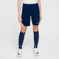 Nike Strike Short d'Entraînement Enfants Bleu Foncé Orange