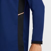 Nike Academy 25 Survêtement 1/4-Zip Bleu Foncé Noir Orange