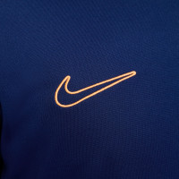 Nike Academy 25 Trainingsset Donkerblauw Zwart Oranje