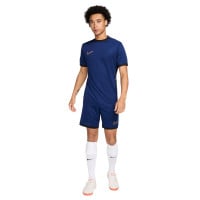 Nike Academy 25 Short d'Entraînement Bleu Foncé Noir Orange