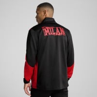 PUMA AC Milan ftblNRGY+ Survêtement Full-Zip 2024-2025 Noir Rouge