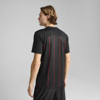 PUMA AC Milan Pre-Match Trainingsshirt 2024-2025 Zwart Rood