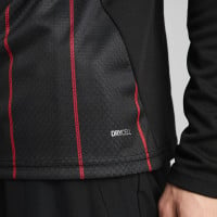 PUMA AC Milan Pre-Match Haut d'Entraînement 1/4-Zip 2024-2025 Noir Rouge