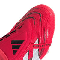 adidas Predator Elite FT Crampons Vissés Chaussures de Foot (SG) Rouge Blanc Noir