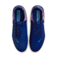 Nike Phantom GX II Haaland Academy Gazon Naturel Gazon Artificiel (MG) Bleu Foncé Orange Argenté