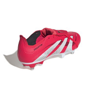 adidas Predator League FT Crampons Vissés Chaussures de Foot (SG) Rouge Blanc Noir