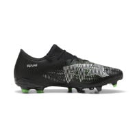 PUMA Future 8 Match Low Gazon Naturel Artificiel Chaussures de Foot (MG) Noir Gris Vert