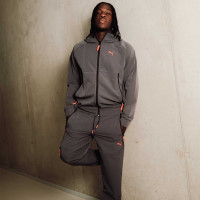 PUMA Pumatech Pantalon d'Entraînement Woven Gris Foncé Orange