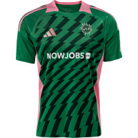 Maillot de football Adidas Masters of Madness FC Panic Attack vert et rose