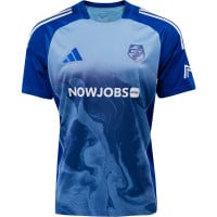 Maillot de football Adidas Masters of Madness Blue Thunder, bleu