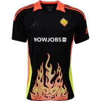 Maillot de football Adidas Masters of Madness The Great Old, noir, orange, jaune