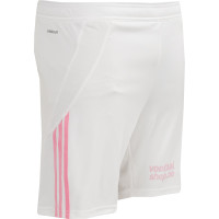 adidas Masters of Madness Racing Pannakoek Short Wit Roze