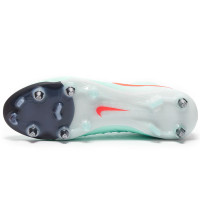 Nike Phantom Luna II Elite Crampons Vissés Chaussures de Foot (SG) Pro Player Vert Menthe Rouge Noir