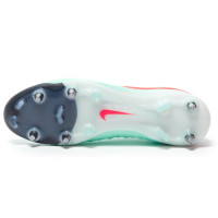 Nike Phantom GX II Elite Crampons Vissés Chaussures de Foot (SG) Pro Player Vert Menthe Rouge Noir