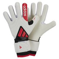 adidas Copa League Gants de Gardien de But Enfants Blanc Rouge Noir