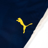 PUMA Portugal Pantalon d'Entraînement 2025-2026 Enfants Bleu Foncé Blanc Cassé Jaune