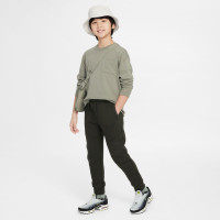 Nike Tech Fleece Sportswear Pantalon de Jogging Enfants Vert Foncé Noir