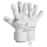 Gants de gardien Elite Sport Nobre, blanc et gris