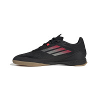 Chaussures de football en salle adidas F50 League (IN) noir rouge argent