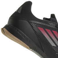 Chaussures de football en salle adidas F50 League (IN) noir rouge argent