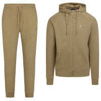 Cruyff Classic Trainingspak Full-Zip Beige