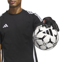 Gants de gardien de but adidas Copa Pro, noir, gris, rouge