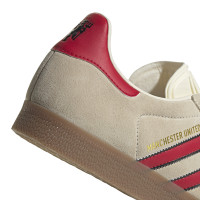 adidas Gazelle Manchester United Terrace Icons Sneakers Beige Rood Zwart