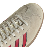 adidas Gazelle Manchester United Terrace Icons Sneakers Beige Rood Zwart