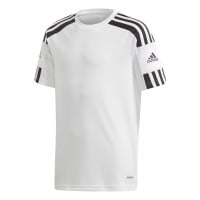 Set d'entraînement Adidas Squadra 21 pour enfants, blanc et noir