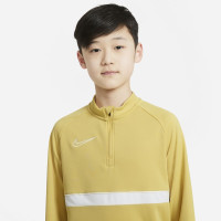 Nike Academy 21 Drill Trainingstrui Kids Goud Wit